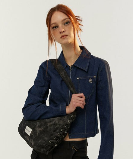 ORDINARY HOLIDAY - LACE UP HOBO BAG (5 COLORS)