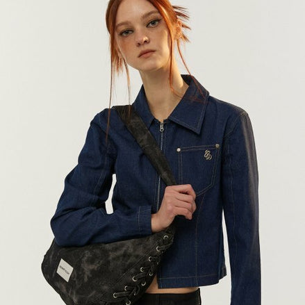 ORDINARY HOLIDAY - LACE UP HOBO BAG (5 COLORS)