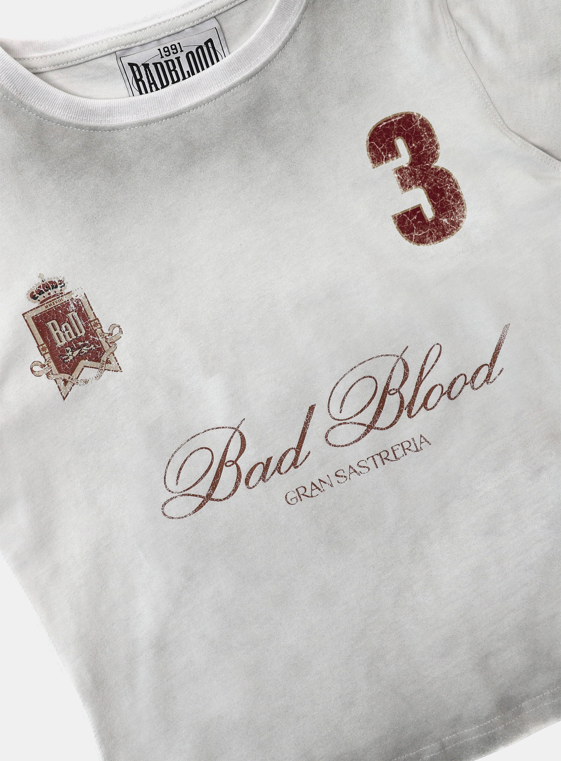 Bad Blood - Royal Classic T-Shirt (White)