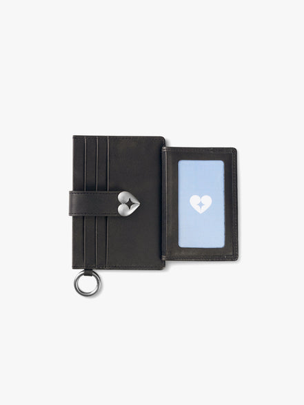HEARTY BRIDGE POCKET with O-RING (BROWN)