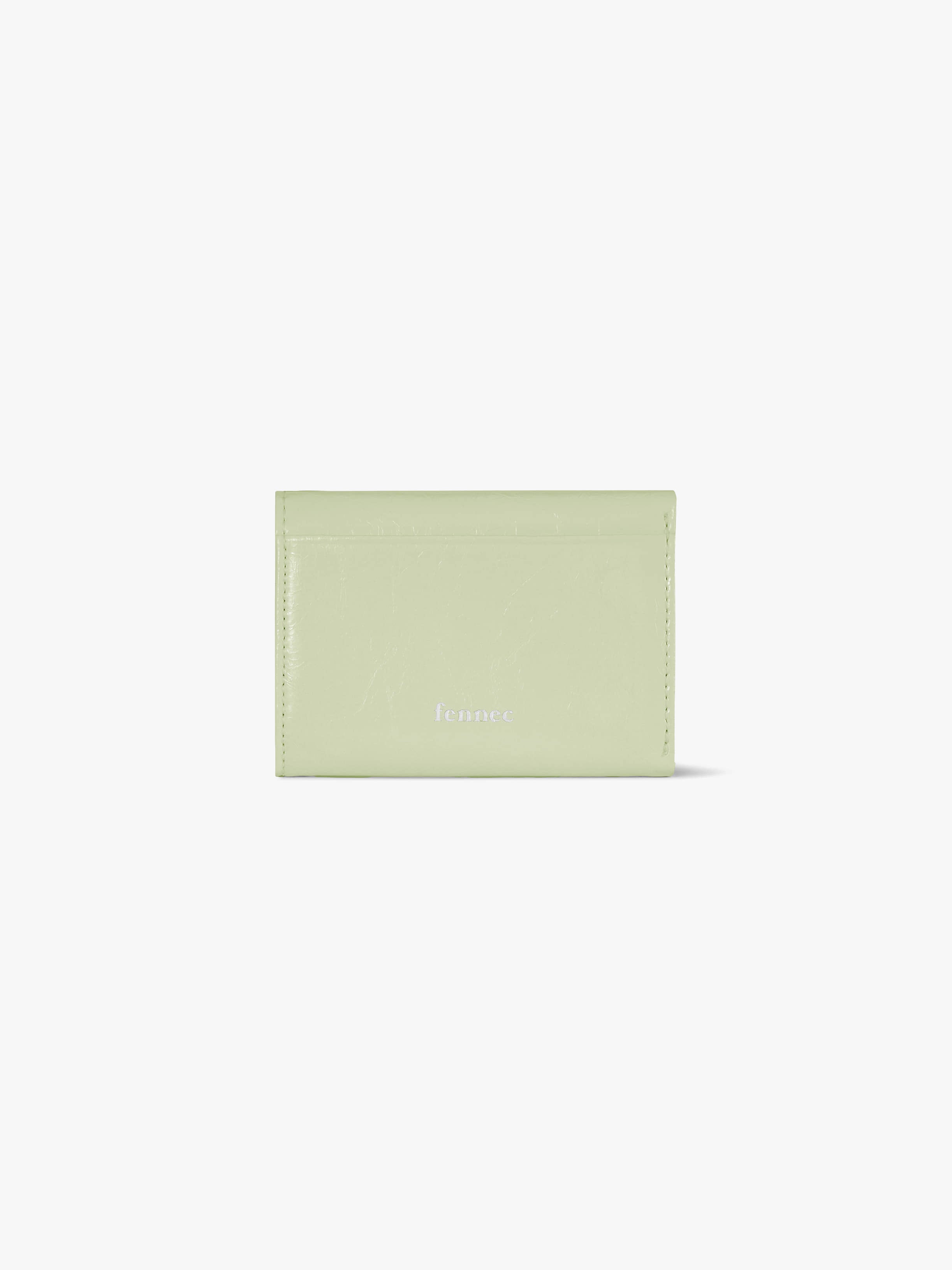 HEARTY FLAP WALLET (PISTACHIO)