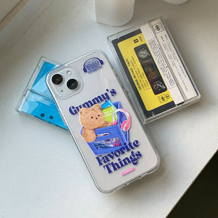 THE NINE MALL -gummys favorite things 透明軟殼