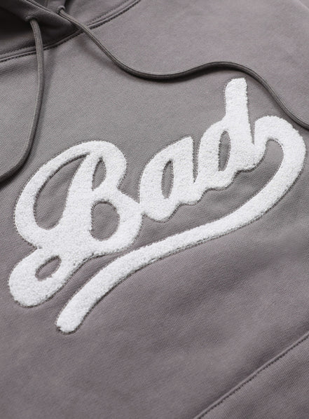 (現貨) Badblood - Bad Applique Hood - Grey
