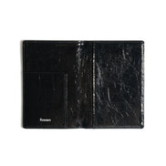 CRINKLE PASSPORT CASE (BLACK)