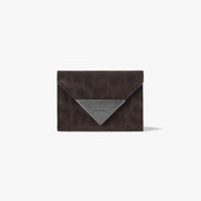 MATT TRIANGLE WALLET (LEOPARD BROWN)