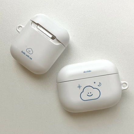 Skyfolio - whiteline cloud AirPods/ AirPods Pro Case