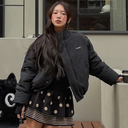 youhee - SORBET PUFFER (BLACK)