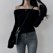 KR ELLY OFF SHOULDER TOP (4 COLORS)