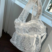 KR RIBBON MINI BAG (3 COLORS)
