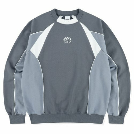 MAHAGRID - TRACK PIPING SWEATSHIRT (BLUE)