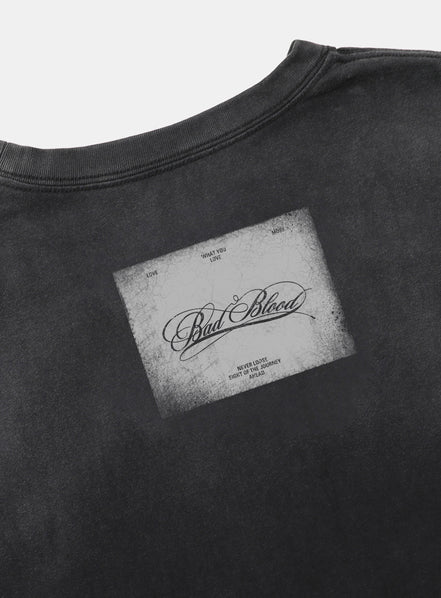 Bad Blood - Dark Classic Dusty T-Shirt (Black)