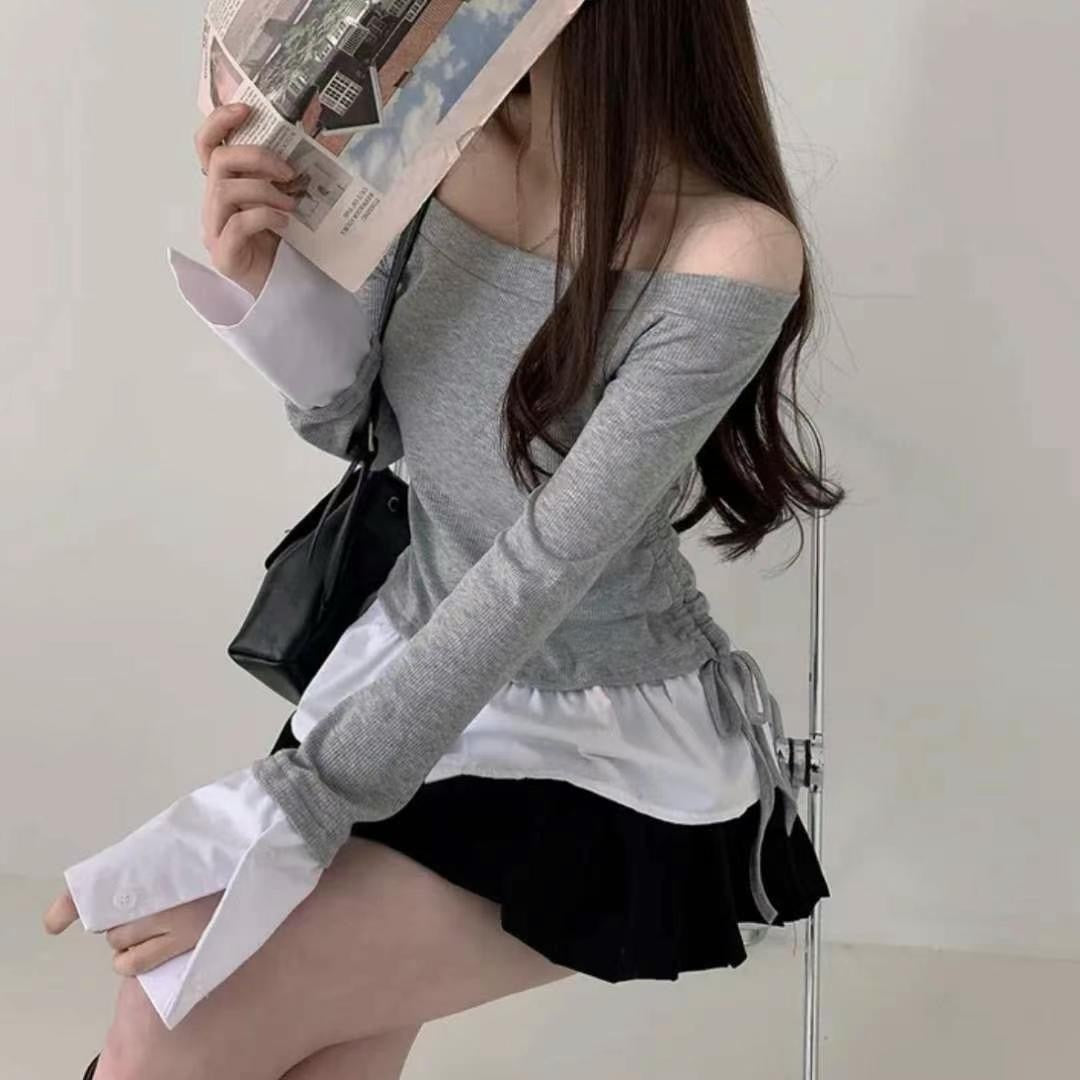 KR LAYER SHIRT TOP (3 COLORS)