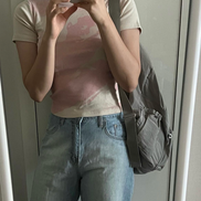 DRAWSTRING BACKPACK (GRAYISH BROWN)