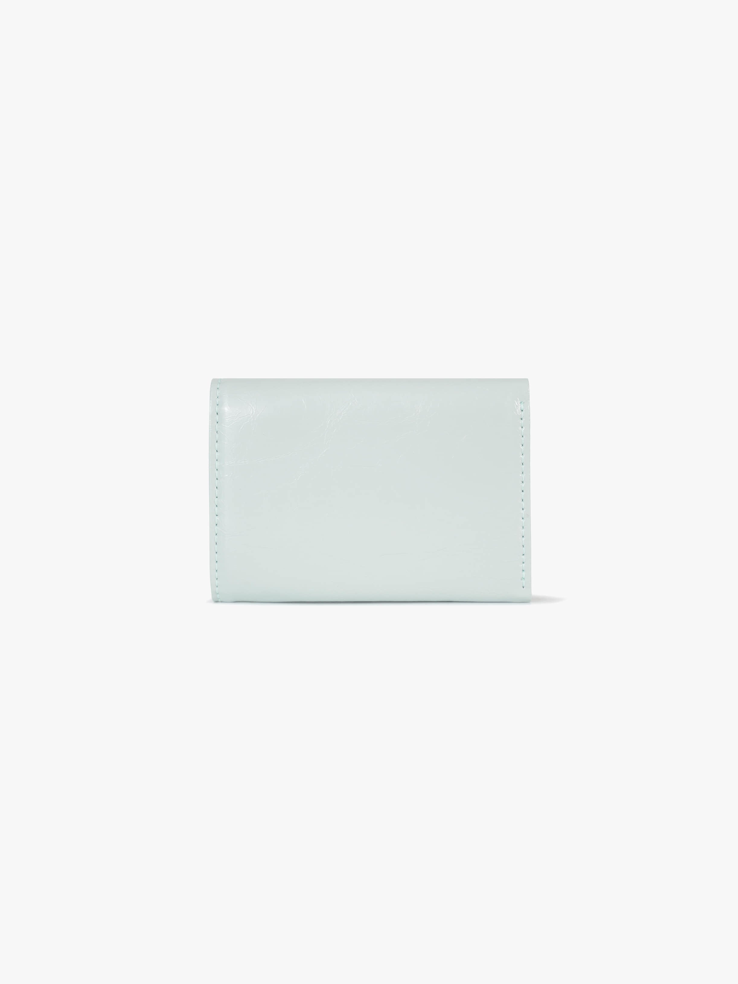 CRINKLE HALFMOON MINI WALLET (PALE MINT)