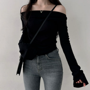 KR ELLY OFF SHOULDER TOP (4 COLORS)