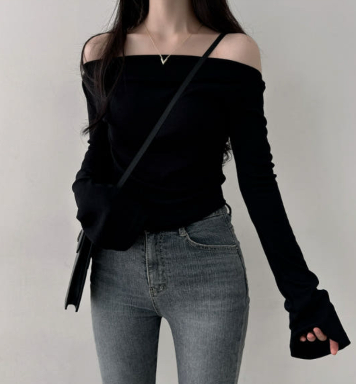 KR ELLY OFF SHOULDER TOP (4 COLORS)