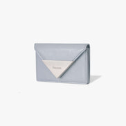 (現貨)CRINKLE TRIANGLE ACCORDION POCKET - MISTY LAVENDER