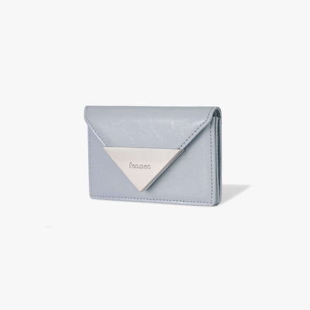 (現貨)CRINKLE TRIANGLE ACCORDION POCKET - MISTY LAVENDER