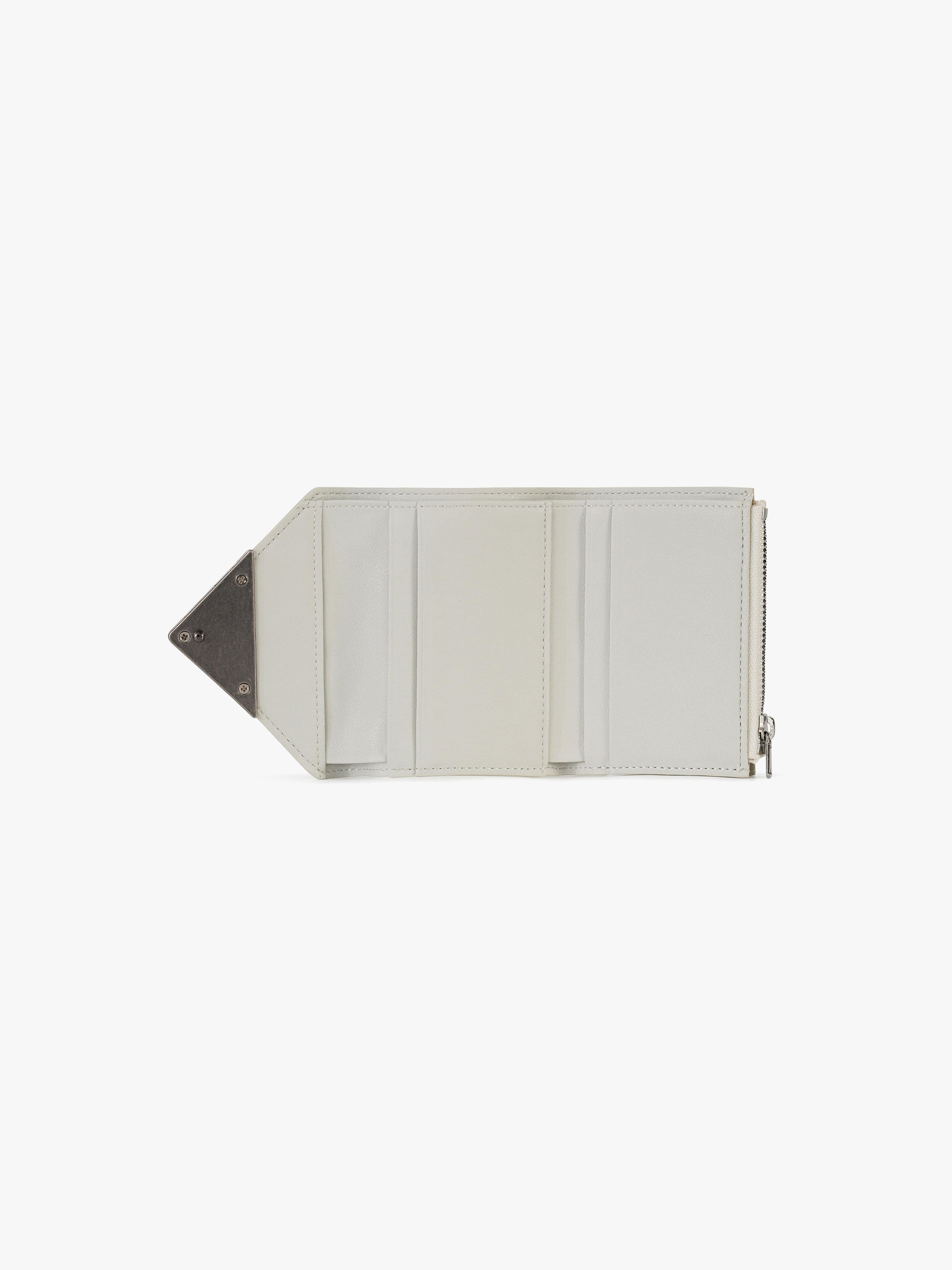 MATT TRIANGLE WALLET (CREAM)