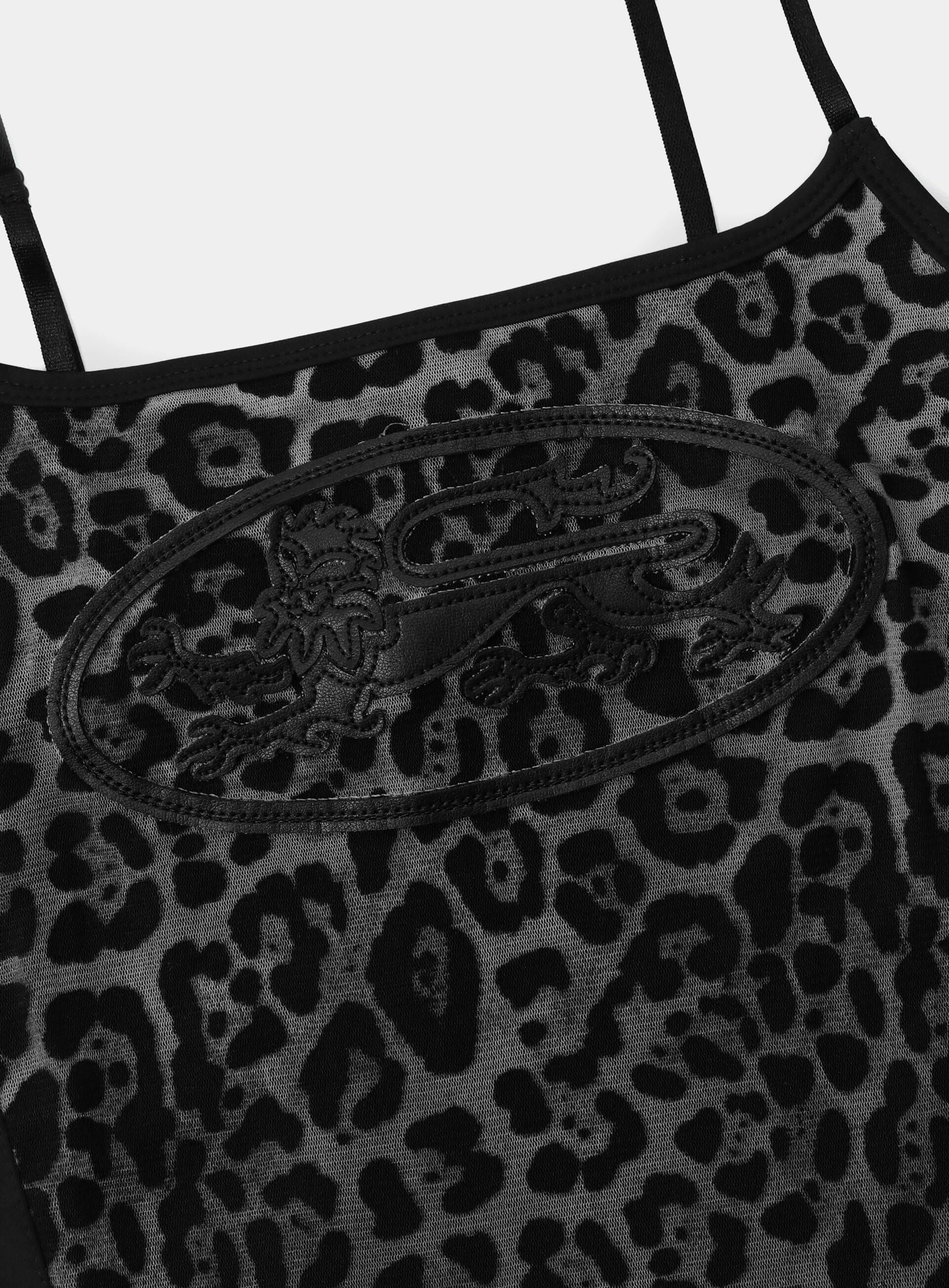 bad blood - Mystic String Tank (Black Leopard)