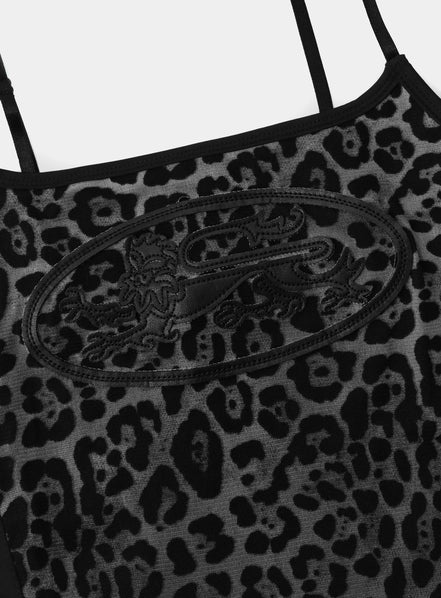 bad blood - Mystic String Tank (Black Leopard)