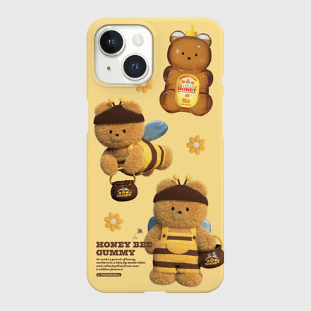 THE NINE MALL - pattern honey bee gummy 硬殼