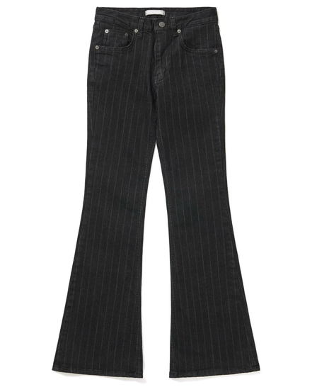 KR STRIPED BOOTCUT PANTS