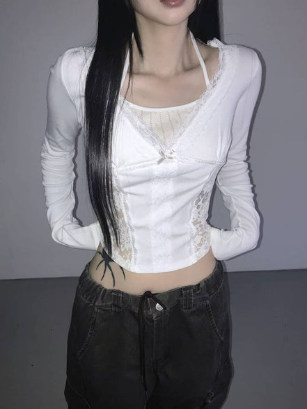 KR ROSE LACE TOP (4 COLORS)