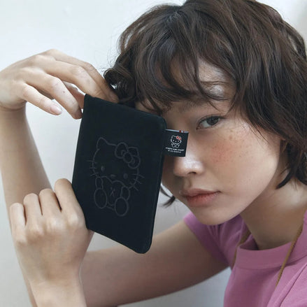 Joseph & stacey - Haze Travel Wallet Hello Kitty Black