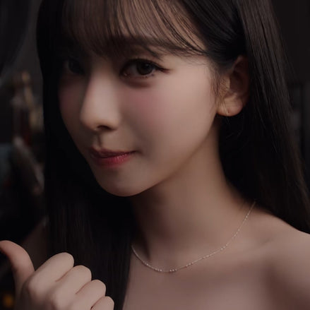 [karina同款] Freckle Triple Necklace Silver 925