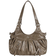 ambler buckle shoulder bag (beige)