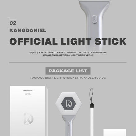 KANG DANIEL OFFICIAL LIGHTSTICK 2
