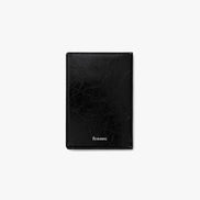HEARTY PASSPORT CASE (BLACK)