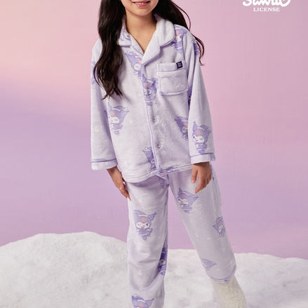 SPAO X KUROMI 童裝毛毛睡衣
