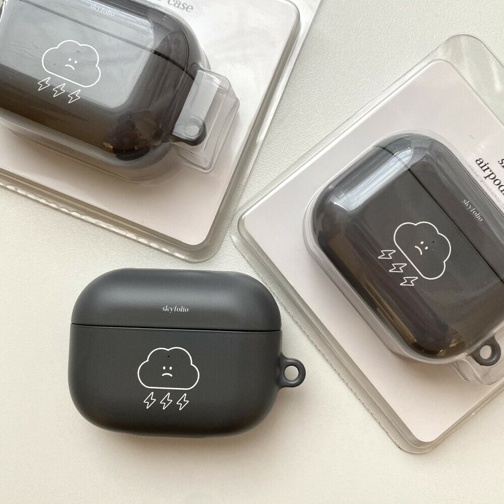 Skyfolio - greyline cloud AirPods/ AirPods Pro Case