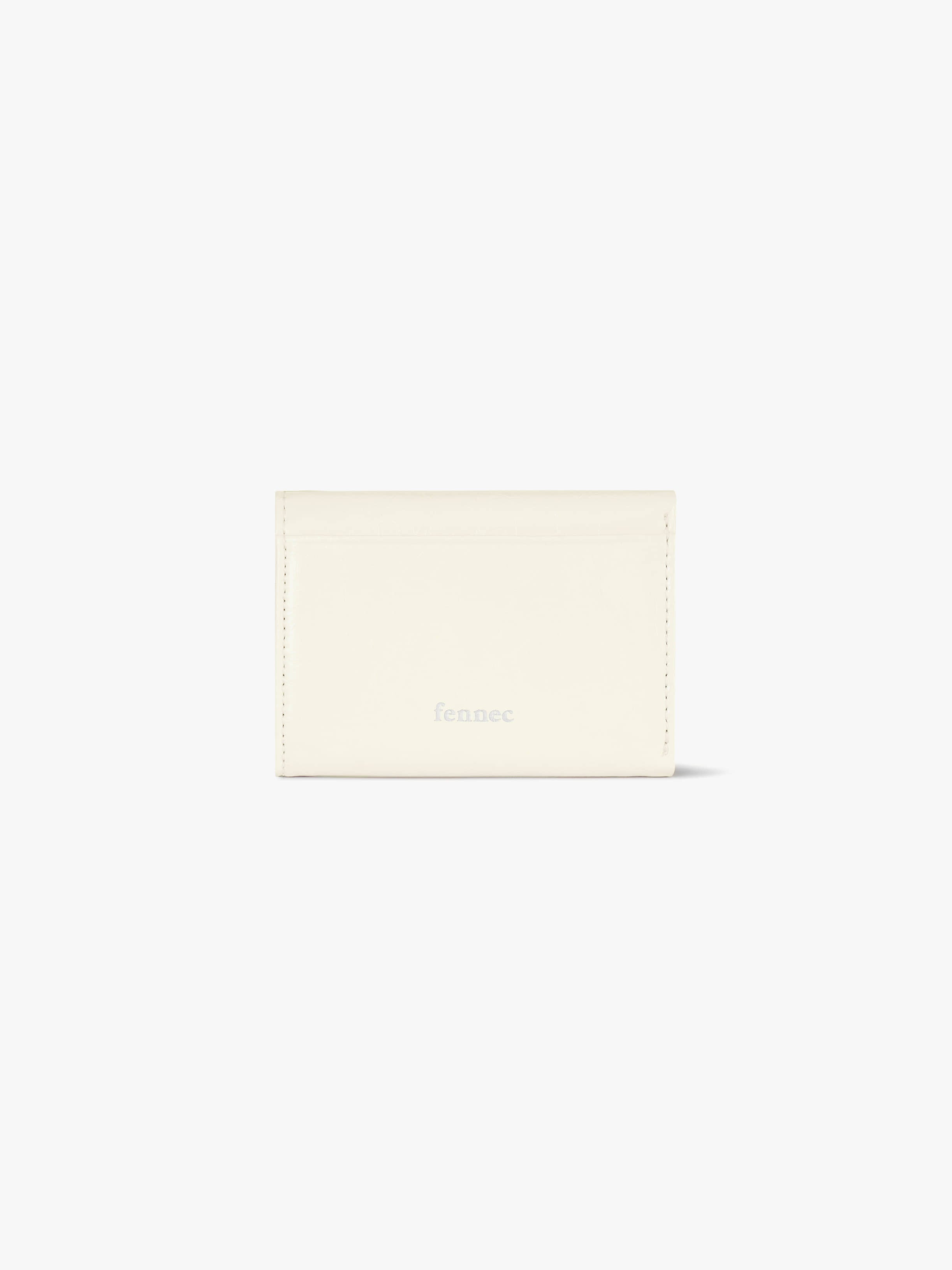 HEARTY FLAP WALLET (VANILLA)