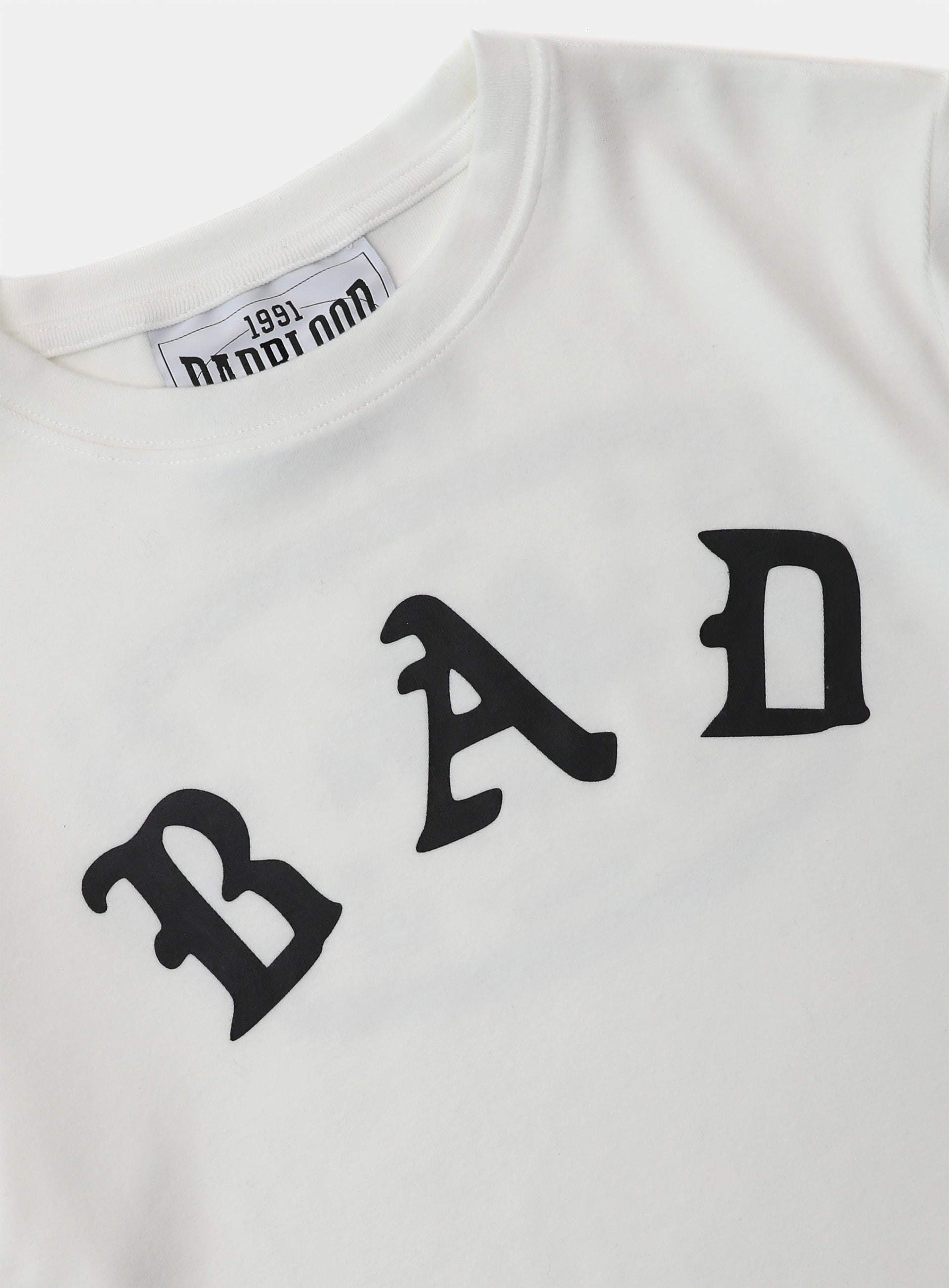 Bad Blood - Mystic Logo Jersey Short Sleeve Slim Fit (White)