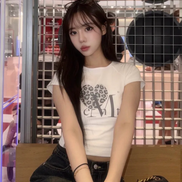 MUCENT - SIERRA LEOPARD HEART HALF T (3 COLORS)