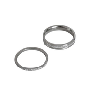 OFUSE - 24 winter - cubic ring set