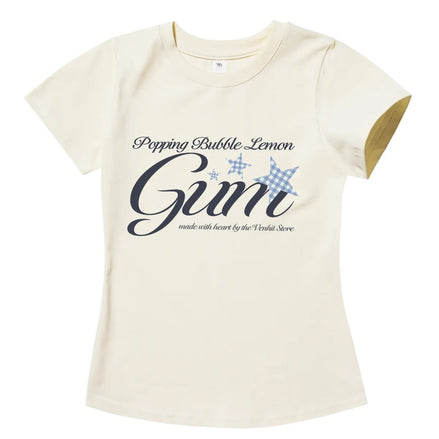 venhit - popping gum slim fit tshirt (3 colors)