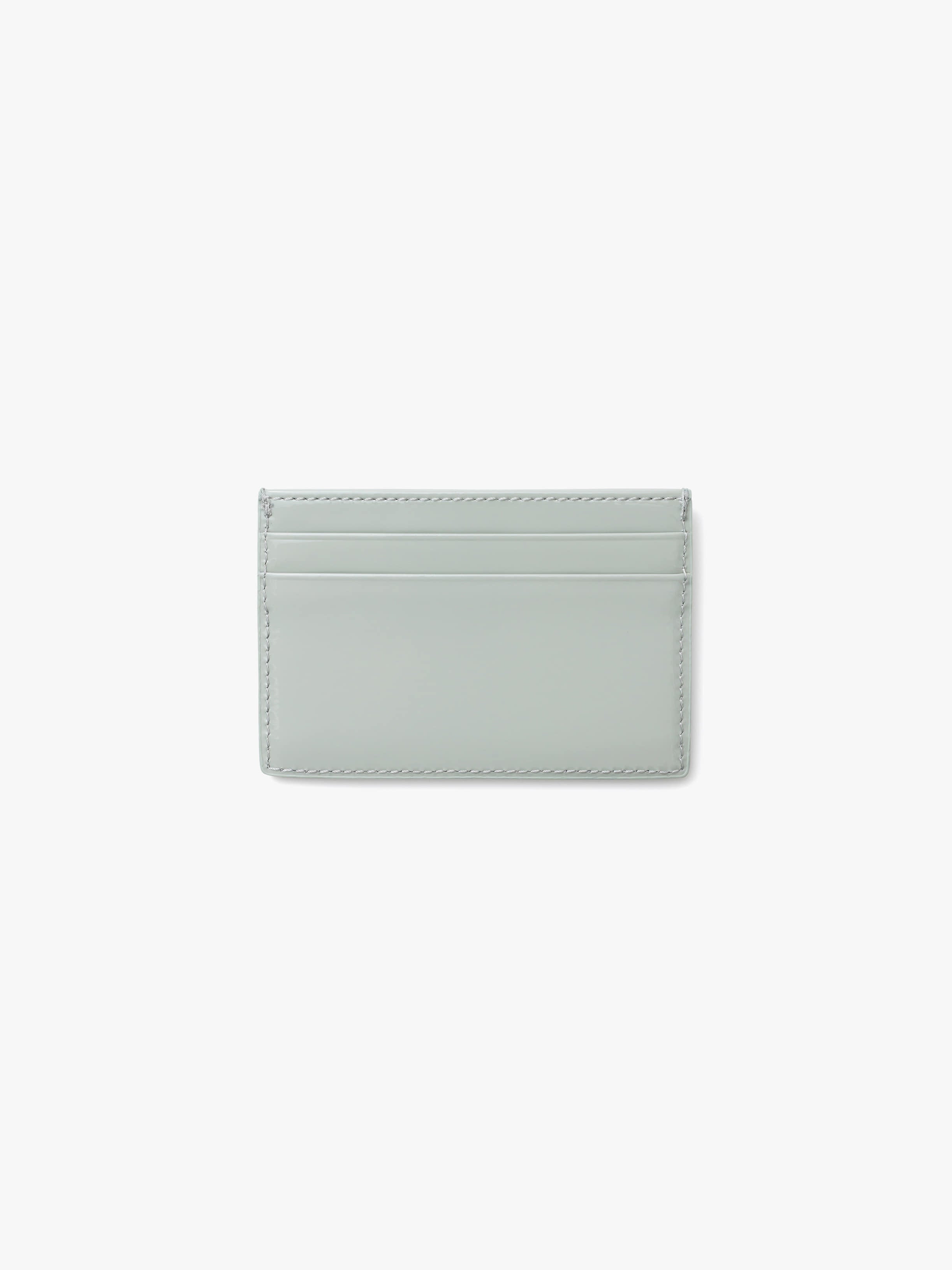 TRIANGLE SLIT CARD HOLDER (PALE MINT)