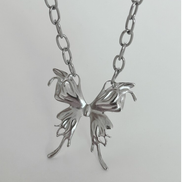 OFUSE - butterfly necklace(bold)