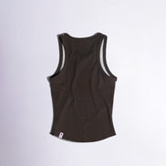 SCULPTOR - Maria Tear Drop Tank Top Dirty (Latte/Mocha)