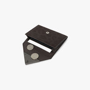 TRIANGLE NAME POCKET (LEOPARD BROWN)