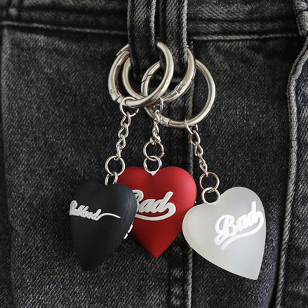 (現貨) badblood - Bad Heart Keyring (3 Colors)