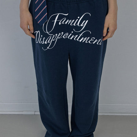 SCULPTOR - Bad Seed Sweatpants (Navy) [JOY同款]