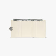 HEARTY FLAP WALLET (VANILLA)