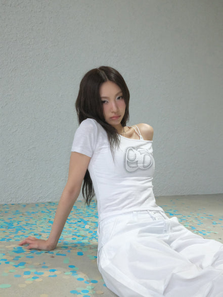 as"on - kiki slim tee (white)