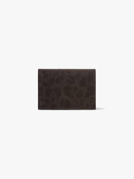 MATT TRIANGLE WALLET (LEOPARD BROWN)