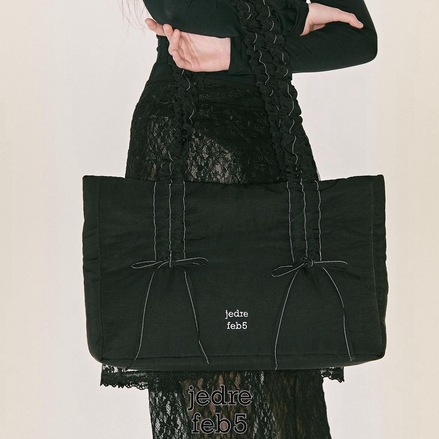 JEDREFEB5 - Butterfly shoulder bag Medium (Black)